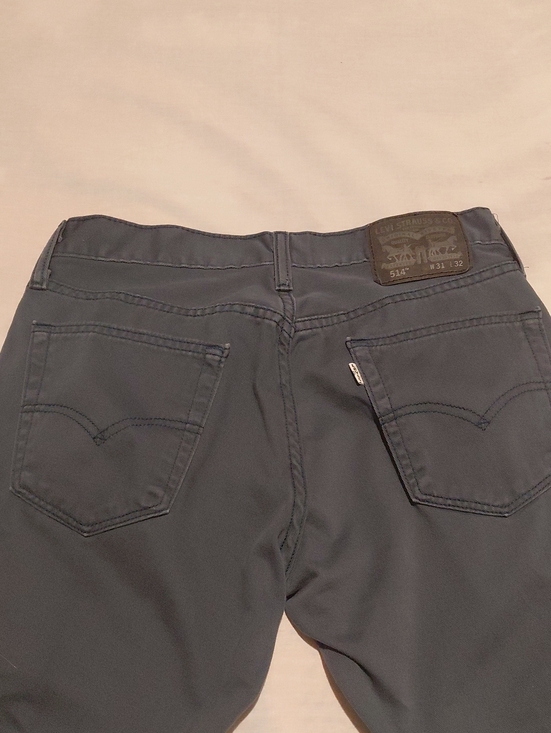 Levi's Other - Levi's navy blue casual jeans with leather logo patch